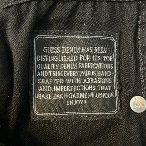 Guess - size 27 black jeans - Picture 9 of 9